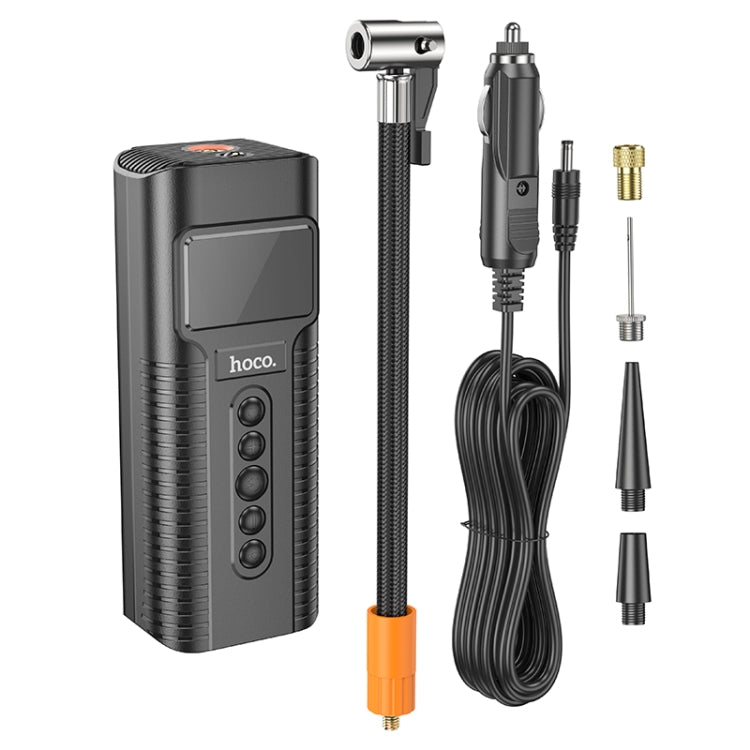 Hoco PH55 Roys Smart Car Air Pump(Black) Hoco PH55 Roys Smart Car Air Pump(Black)